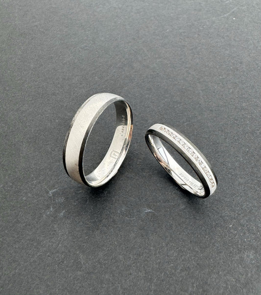 Carbon Fibre Wedding Bands