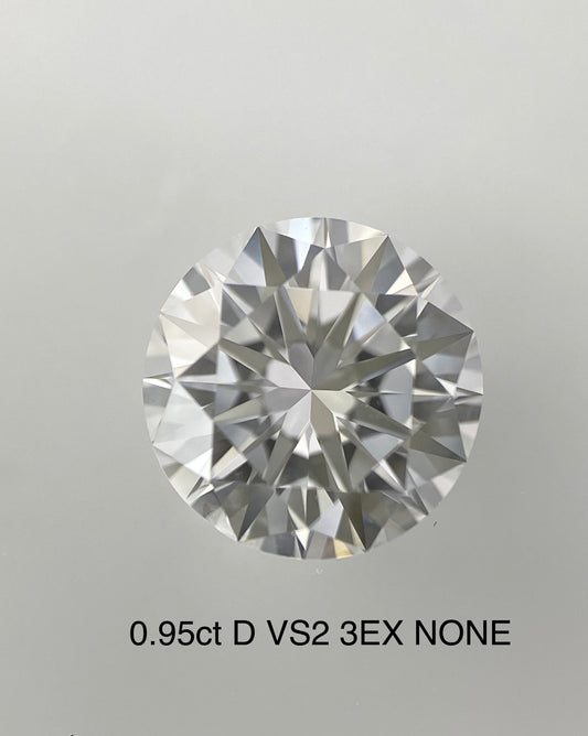 0.95ct D VS2 EX EX EX NONE