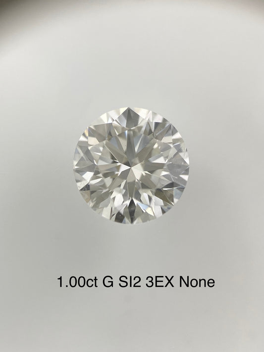 1.00ct G SI2 EX EX EX NONE